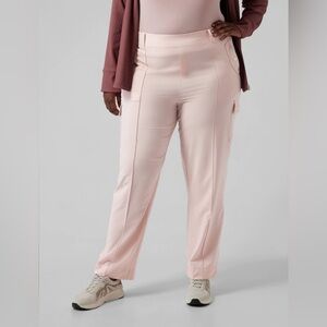 Athleta Vienna Cargo Pant in Light Pink Size 18